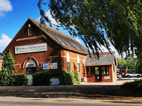 Mulberry Bush Day Nursery at St.Edmunds on a sunny day